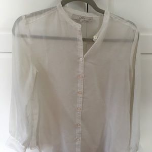 Sheer blouse